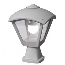 Φωτιστικό Κολωνάκι 32cm με ντουί Ε27 Ρητίνης Γκρι IP55 Fumagalli Dario 96DARIO250MF/GR